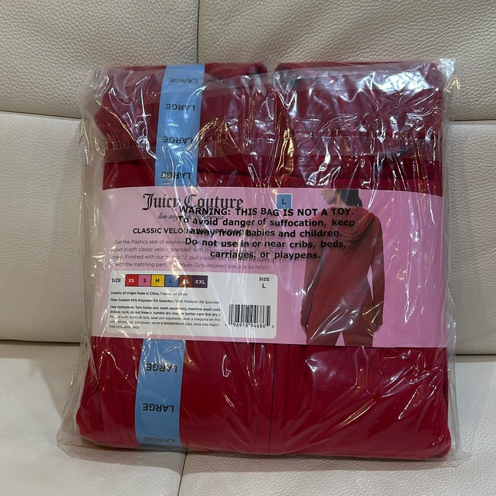 Juicy Couture x Mean Girls Women's Velour Jacket NWT - Picture 9 of 10
